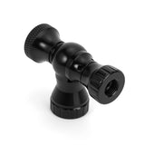 Rockbros CO2-pumpe, ventilhoved af aluminiumlegering, uden patron, kompatibel med Presta/Schrader - sort