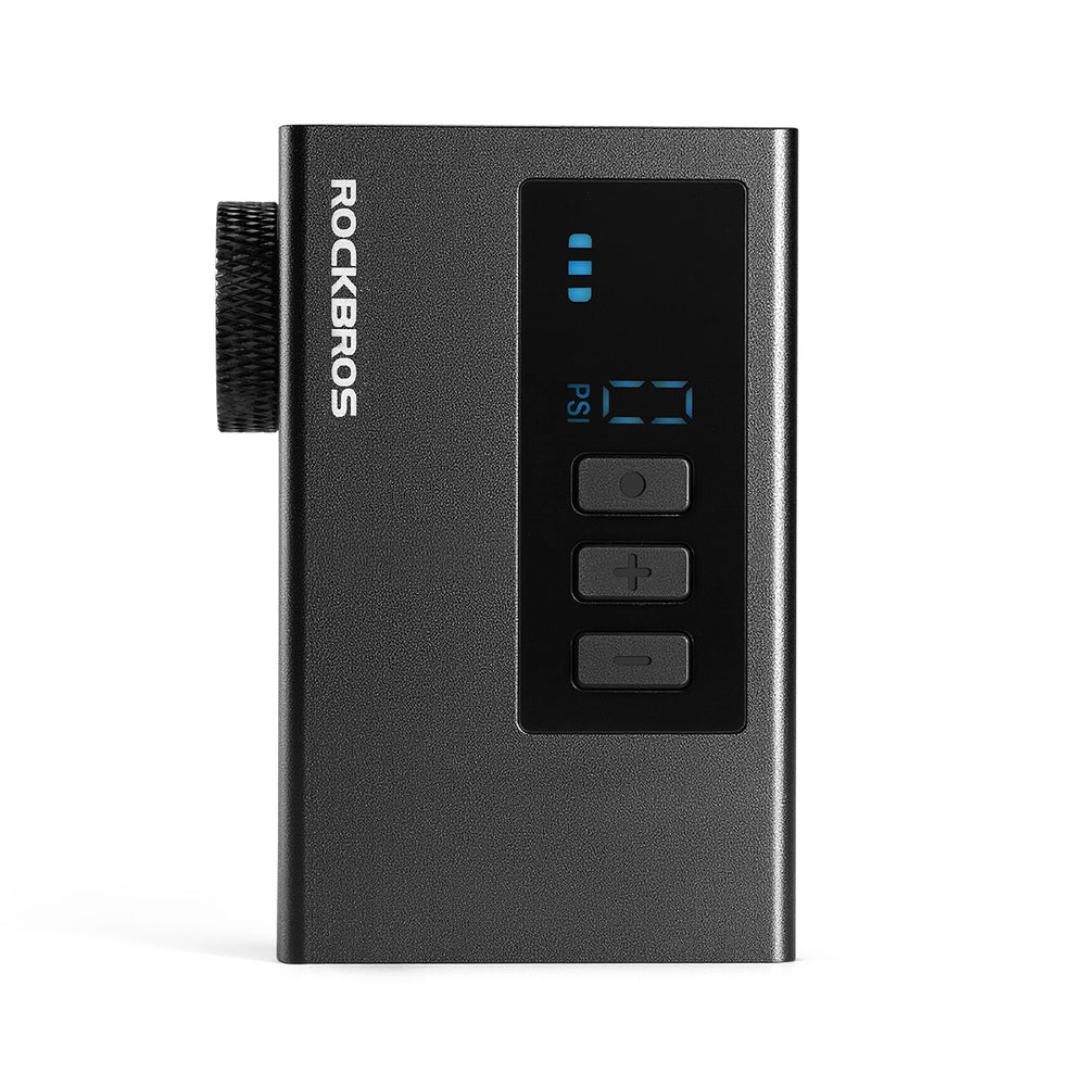 Rockbros AS240 PRO trådløs pumpe 120 psi kompressor 420mAh - sort