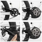 Rockbros D76 Crankset Transport Cover - sort og grå