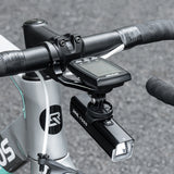 Rockbros FK-301 2-i-1 Styrbeslag til Cykelcomputer/Navigator og Kamera/Lys - Sort