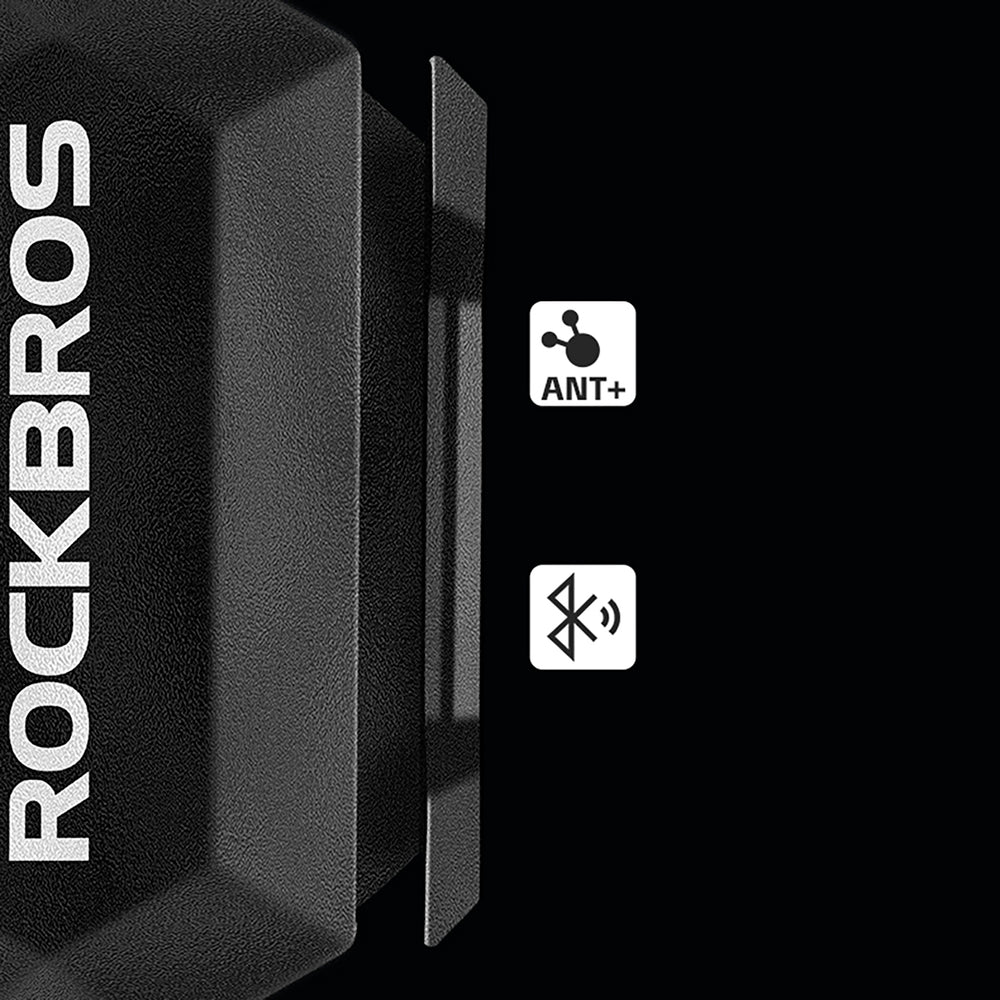 Rockbros C3 ANT+ / Bluetooth 2-i-1-hastigheds- eller kadenssensor - sort