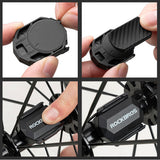 Rockbros C3 ANT+ / Bluetooth 2-i-1-hastigheds- eller kadenssensor - sort