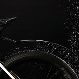 Rockbros FK-810 Folding Telescopic Bicycle Fender Set - Black
