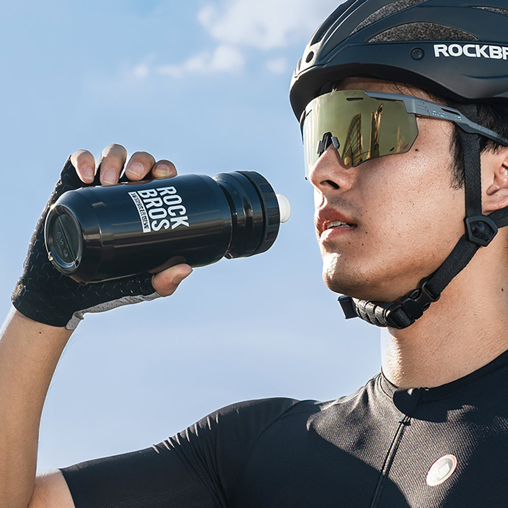 Rockbros 600 ml Bike Bottle - Black