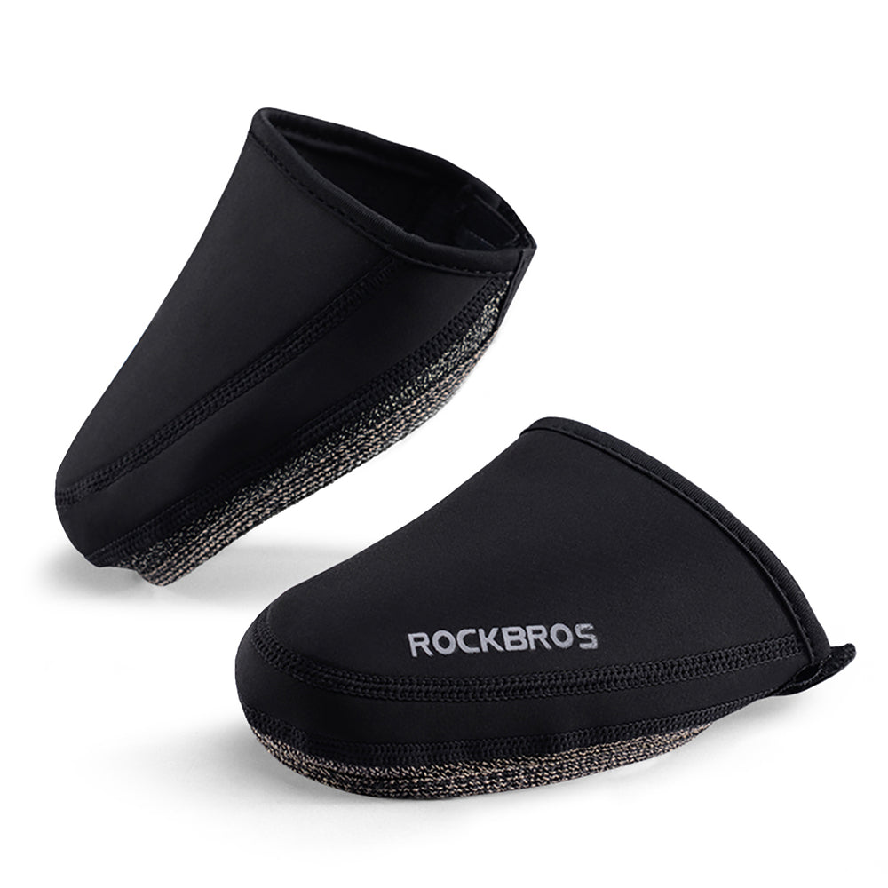 Rockbros LF1030 vindtæt isolerende sko med tåhjelm 36-42 cm - sort
