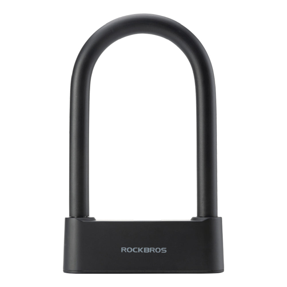 Rockbros 32210818001 SMART Cykellås med fingeraftrykslæser og Bluetooth-forbindelse - sort