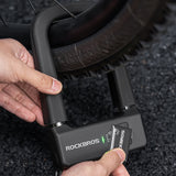 Rockbros RBNS1 SMART Bike Lock with NFC Reader - Black