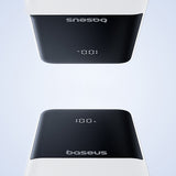 Baseus Lipow 10000mAh 22.5W Powerbank med to indbyggede kabler (med Baseus Simple USB-A - USB-C 3A 20cm kabel) - hvid