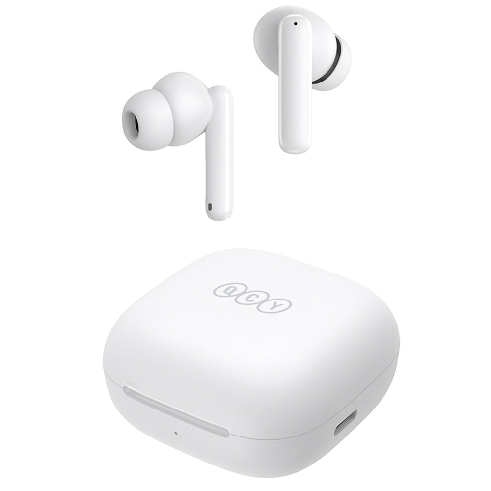 QCY T13 In-Ear Headphones with ANC IPX5 Bluetooth 5.3 - White