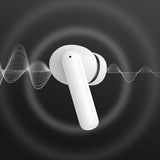QCY T13 In-Ear Headphones with ANC IPX5 Bluetooth 5.3 - White