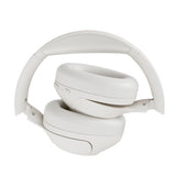QCY H3 Over-Ear Headphones with ANC Bluetooth 5.4 Hi-Res Audio - White