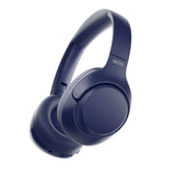 QCY H3 Over-Ear Headphones with ANC Bluetooth 5.4 Hi-Res Audio - Blue