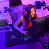 Wozinsky WPD-B1000 gaming desk pad XXL 1000x500mm waterproof - black