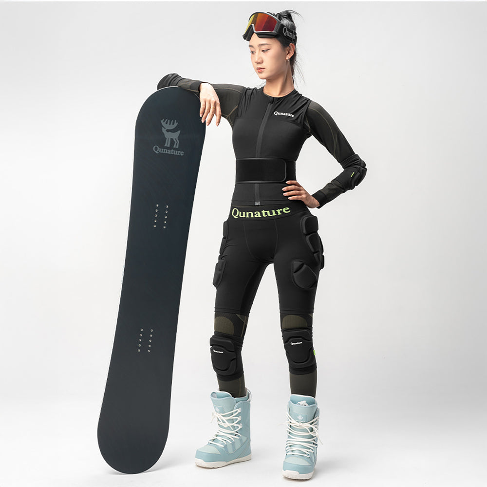 Qunature ski- hoftebeskyttere - Advanced L Ski, snowboard, skøjter - sort