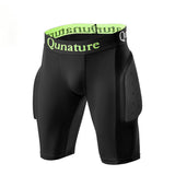 Qunature Ski Hip Protectors - Basic XL Skier Snowboard Skates - sort