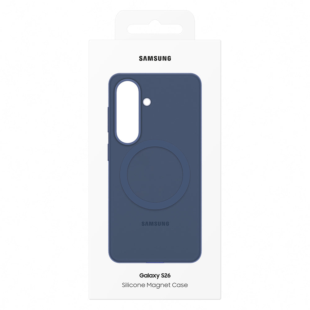 Samsung Silicone Magnet Case til Samsung Galaxy S26, MagSafe Kompatibel - Purple