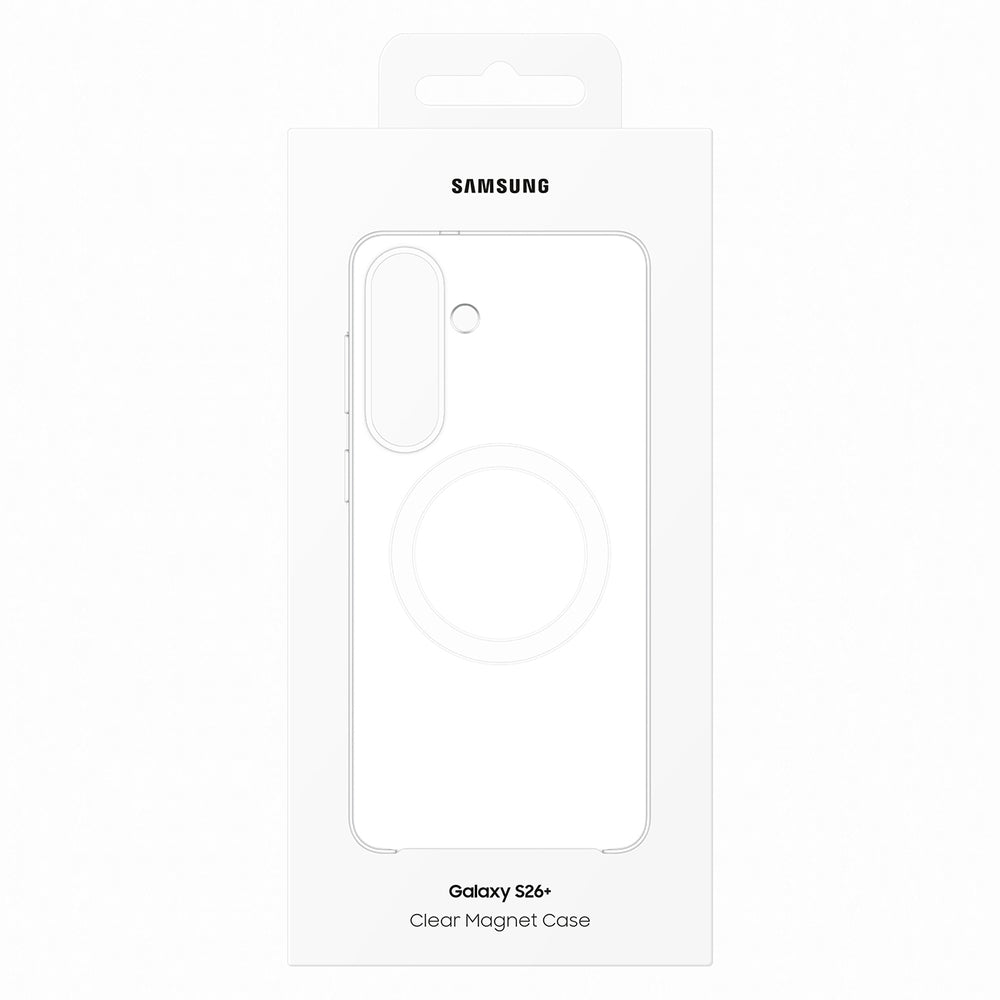 Samsung Clear Magnet Case til Samsung Galaxy S26+ kompatibel med MagSafe - gennemsigtig