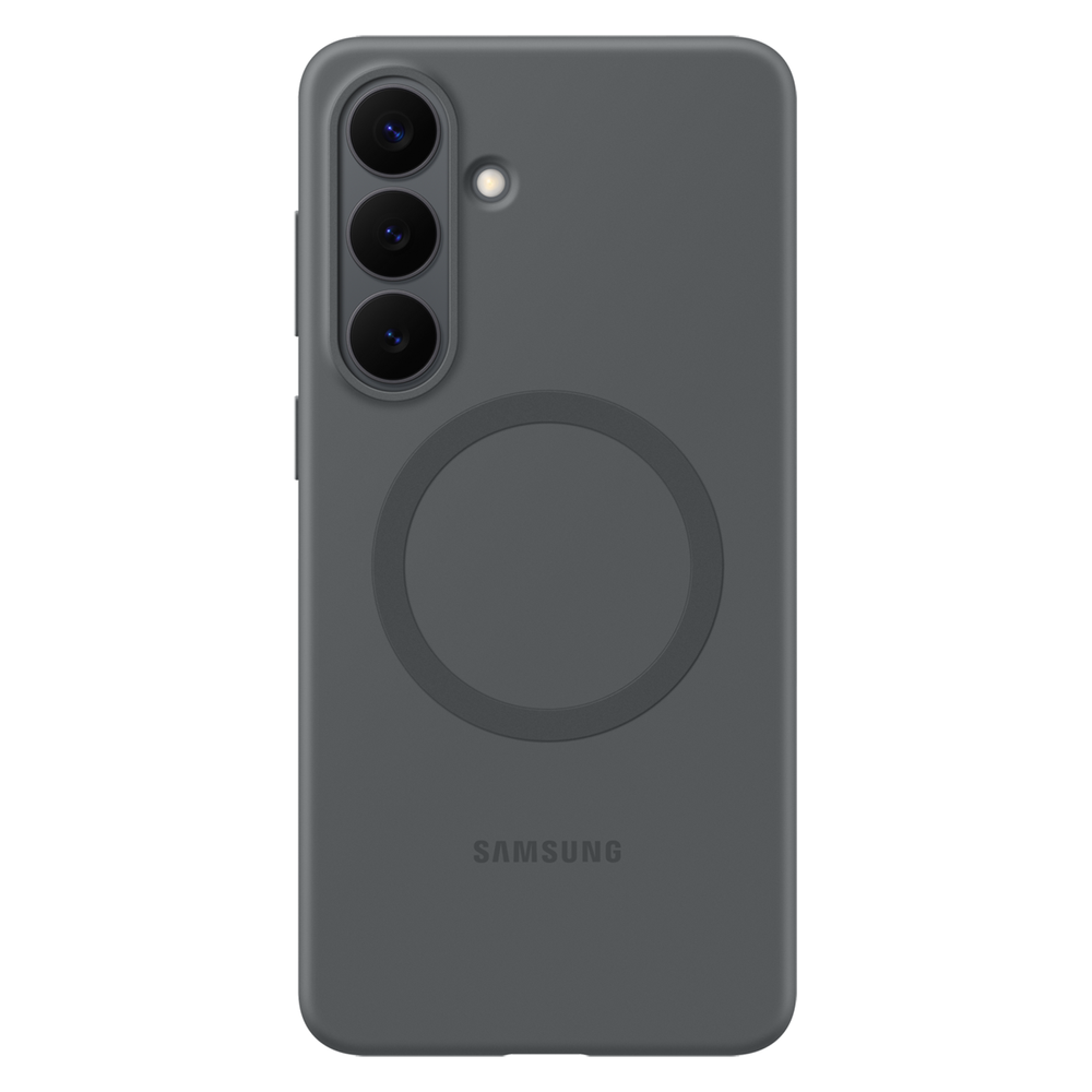 Samsung Silicone Magnet Case til Samsung Galaxy S26+, kompatibel med MagSafe - sort