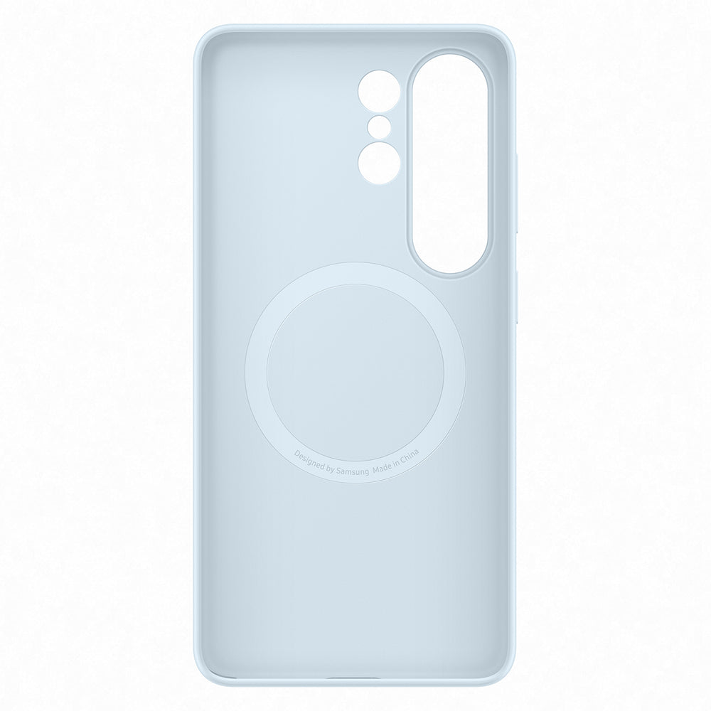 Samsung Silicone Magnet Case til Samsung Galaxy S26 Ultra, MagSafe Kompatibel - Blå