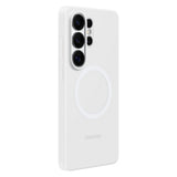 Samsung Silicone Magnet Case til Samsung Galaxy S26 Ultra, MagSafe Kompatibel - Hvid
