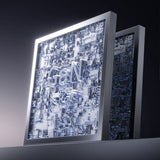 Dudao A27TCEU PD 30W GaN USB-A USB-C Wall Charger med USB-C-kabel - hvid