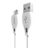 Dudao L4M USB-A - MicroUSB 2.4 A Kabel 1m - Hvid