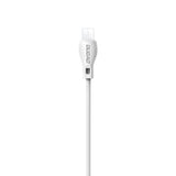 Dudao L4M USB-A - MicroUSB 2.4 A Kabel 1m - Hvid