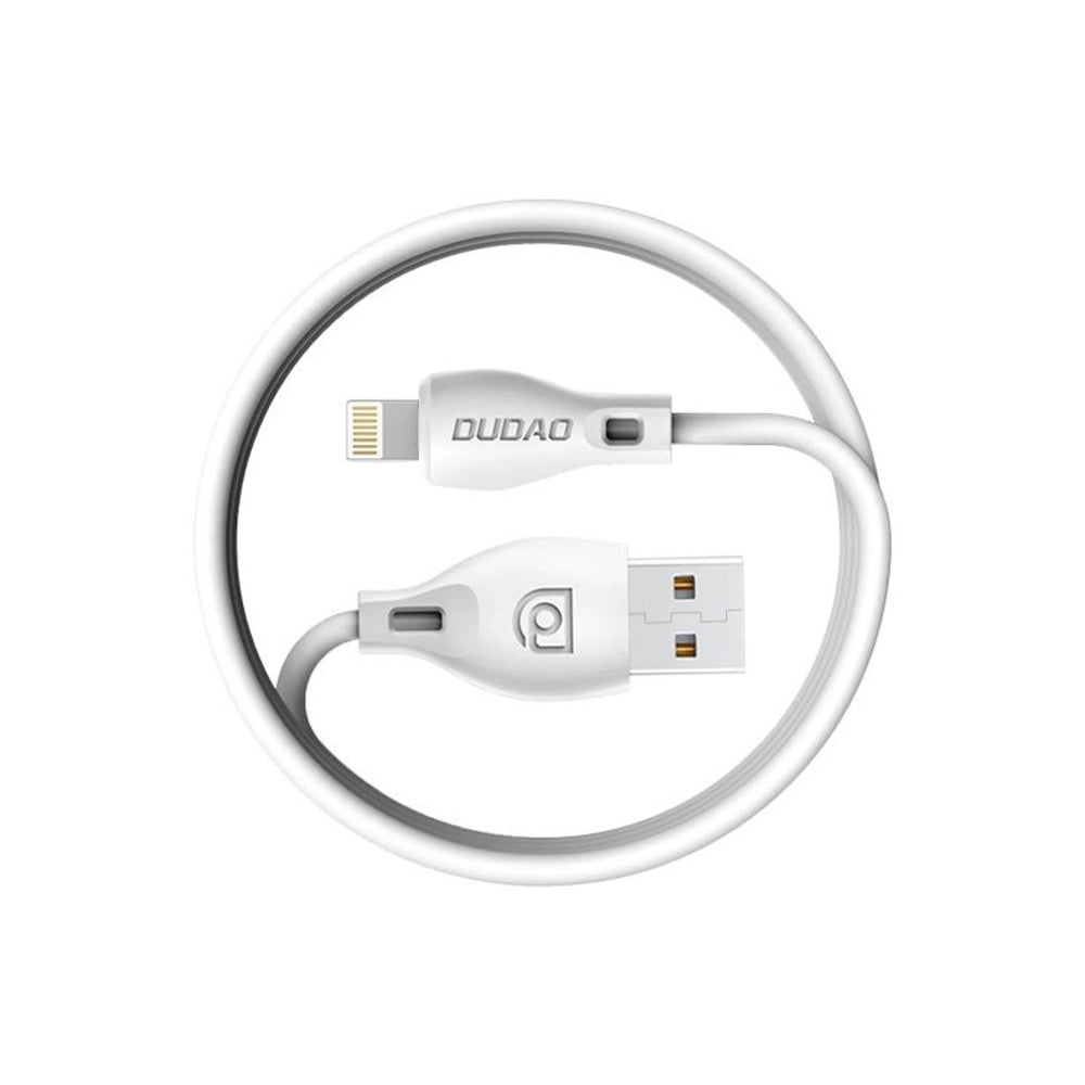 Dudao L4M USB-A - MicroUSB 2.4 A Kabel 1m - Hvid