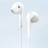 Dudao X3+ Wired USB-C In-Ear Headphones - Hvid