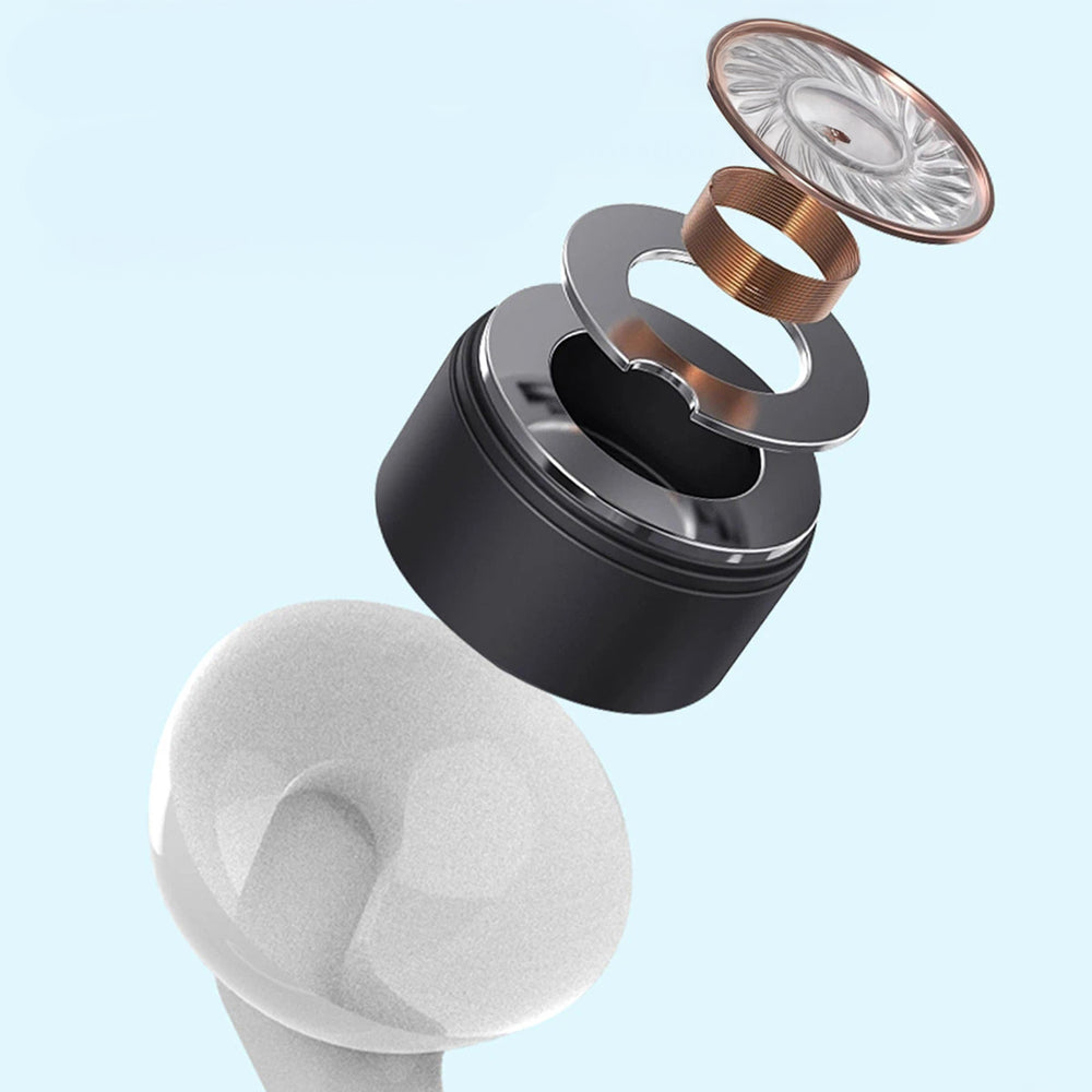 Dudao X3+ Wired USB-C In-Ear Headphones - Hvid