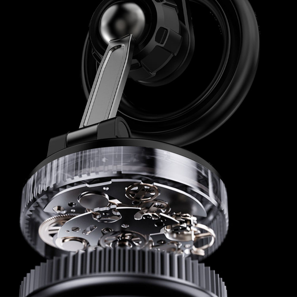 Dudao F24X MagSafe kompatibel bilholder med sugekop - sort