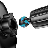 Dudao F5N+ gravity car holder med sugekop til forrude eller instrumentbræt - sort