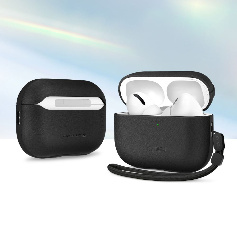 Tech-Protect NaturalFit Case til AirPods Pro 3 - sort