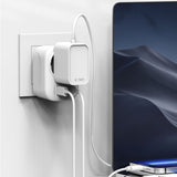 Tech-Protect TA100 UK Adapter - hvid