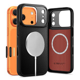 Tech-Protect Kevlar Aramid MagSafe-kasse til iPhone 17 Pro Max - sort