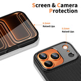 Tech-Protect Kevlar Aramid MagSafe-kasse til iPhone 17 Pro Max - sort