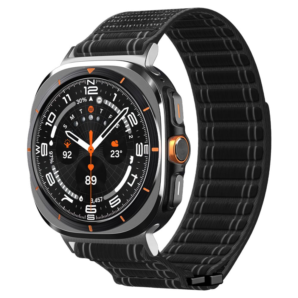 Spigen WBF0 Strap til Samsung Galaxy Watch Ultra 47mm - sort