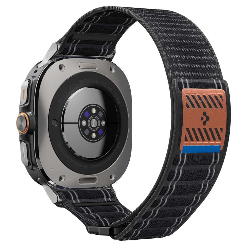 Spigen WBF0 Strap til Samsung Galaxy Watch Ultra 47mm - sort
