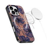 Tech-Protect Lamano MagSafe-hylster til iPhone 16 Pro - brun-lila