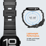 Spigen WBS2 rem til Apple Watch 44 / 45 / 46 / 49 mm - sort