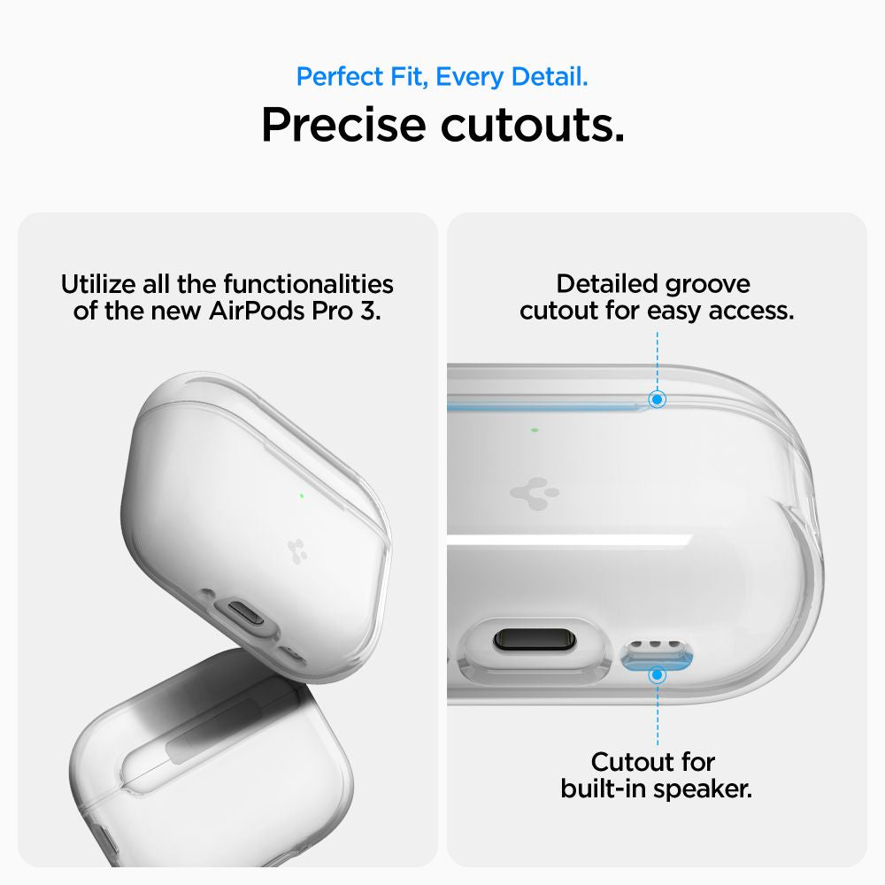 Spigen Liquid Crystal Case til AirPods Pro 3 - gennemsigtigt