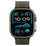 Spigen WBF0-rem til Apple Watch 44 / 45 / 46 / 49 mm - Grøn