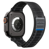 Spigen WBF0 rem til Apple Watch 44 / 45 / 46 / 49 mm - sort