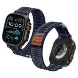 Spigen WBF0 rem til Apple Watch 44 / 45 / 46 / 49 mm - Navy Blue