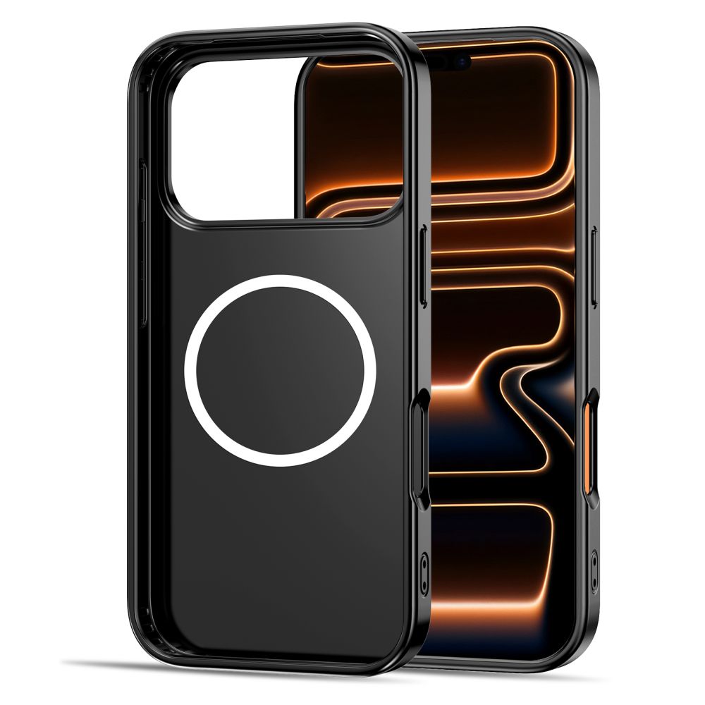 Tech-Protect Lamano MagSafe-hylster til iPhone 17 Pro - brun-lila