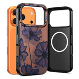 Tech-Protect Lamano MagSafe-hylster til iPhone 17 Pro Max - brunt-lila