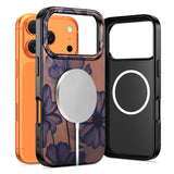 Tech-Protect Lamano MagSafe-hylster til iPhone 17 Pro Max - brunt-lila