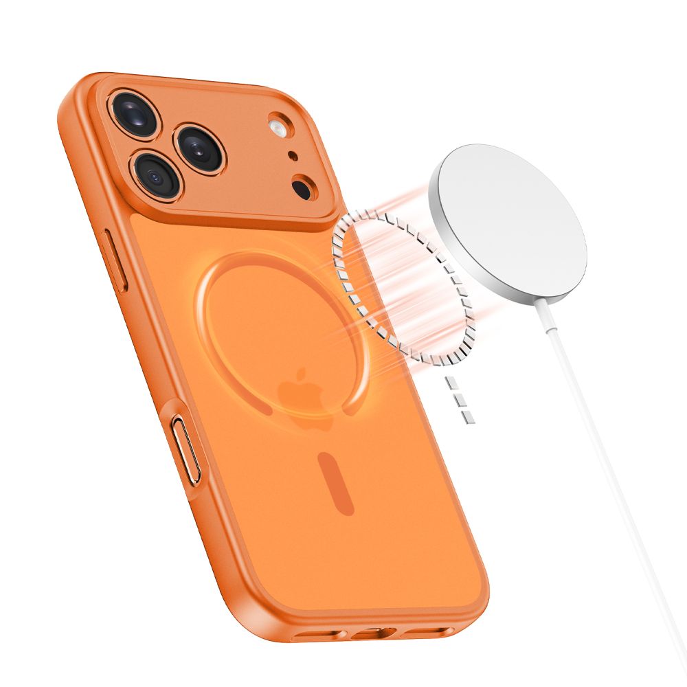 Tech-Protect BasicMag MagSafe Case til iPhone 17 Pro - Orange