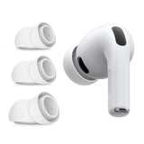 Tech-Protect Ear Tips til AirPods Pro 3 i størrelser S / M / L 3-pack - hvid