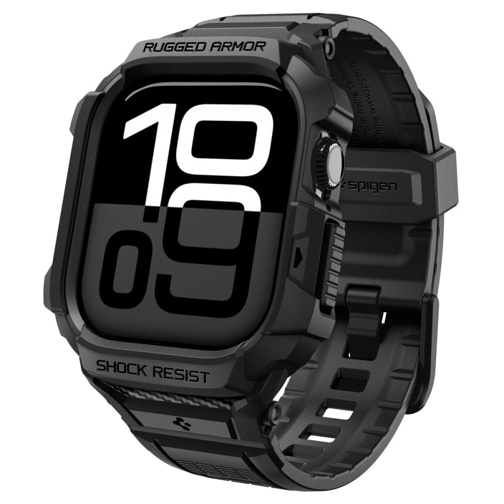Spigen Rugged Armor Pro Strap til Apple Watch 42 mm - sort